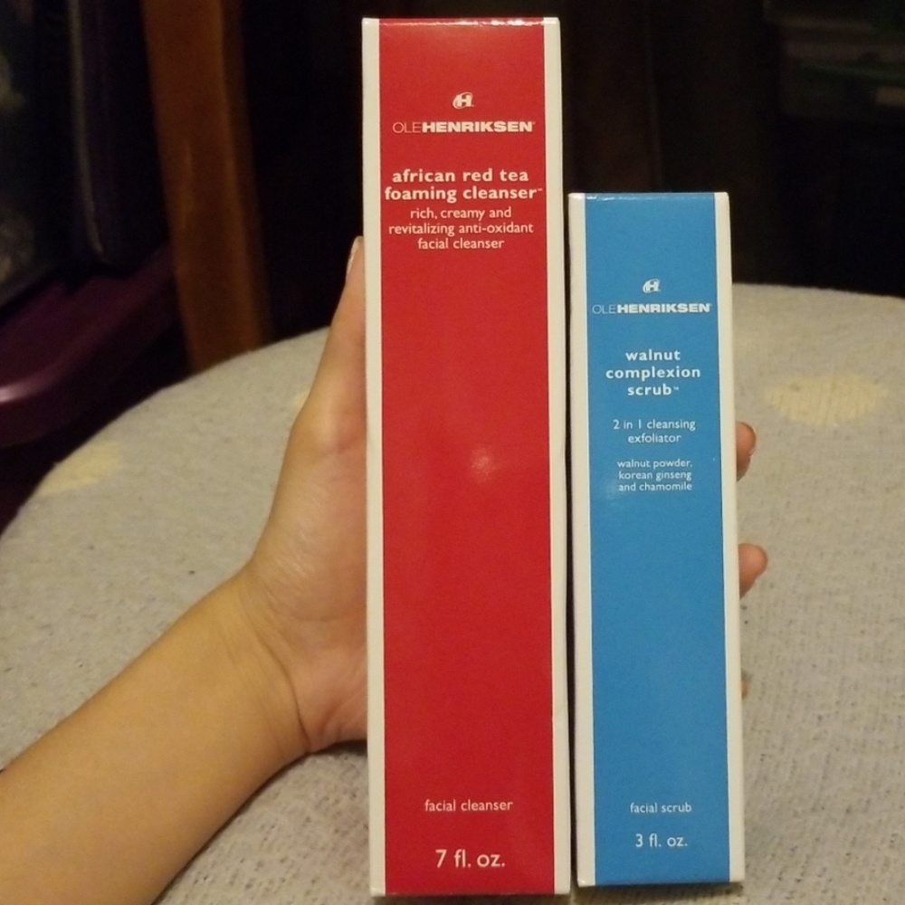Ole Henriksen face Cleanser and scrub